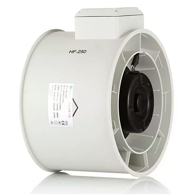 Осевой канальный вентилятор Dastech HF-250P