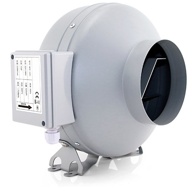 Центробежный канальный вентилятор Dastech HEE-125I