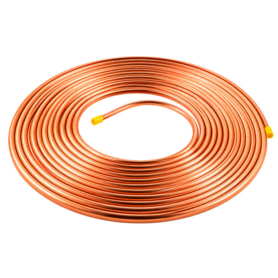 Отожженная медная труба R220 в бухте 15 м HALCOR 3/8 (9.52 мм) Cu-DHP