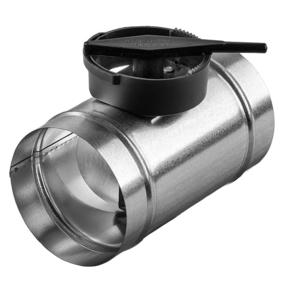 Круглый дроссель-клапан Кр d160 L-150 оц.ст. 0.5 ПУУ